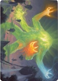 Omnath, Locus of Creation Art Card [Zendikar Rising Art Series] MTG Single Magic: The Gathering    | Red Claw Gaming