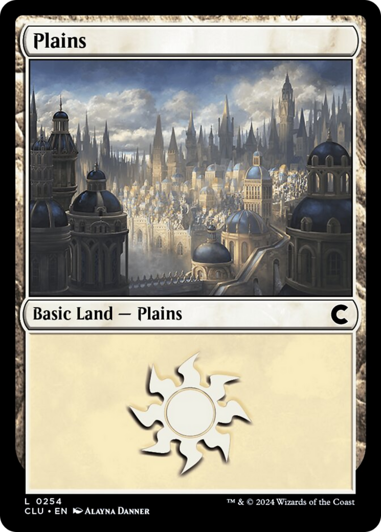 Plains (0254) [Ravnica: Clue Edition] MTG Single Magic: The Gathering    | Red Claw Gaming