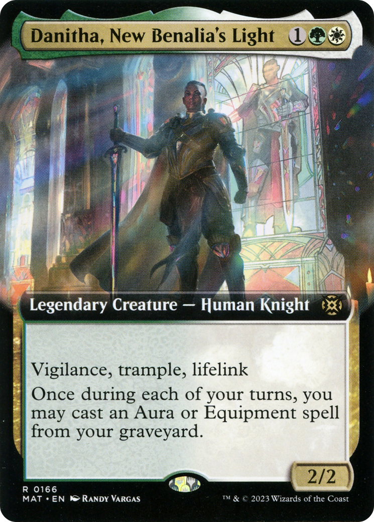 Danitha, New Benalia's Light (Extended Art) [March of the Machine: The Aftermath] MTG Single Magic: The Gathering    | Red Claw Gaming
