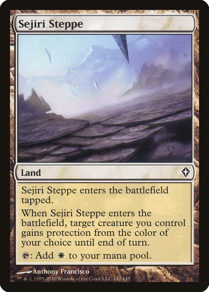 Sejiri Steppe [Worldwake] MTG Single Magic: The Gathering    | Red Claw Gaming