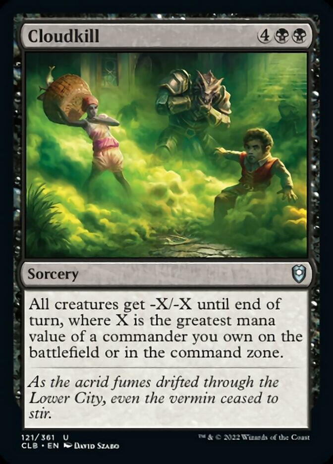Cloudkill [Commander Legends: Battle for Baldur's Gate] MTG Single Magic: The Gathering    | Red Claw Gaming