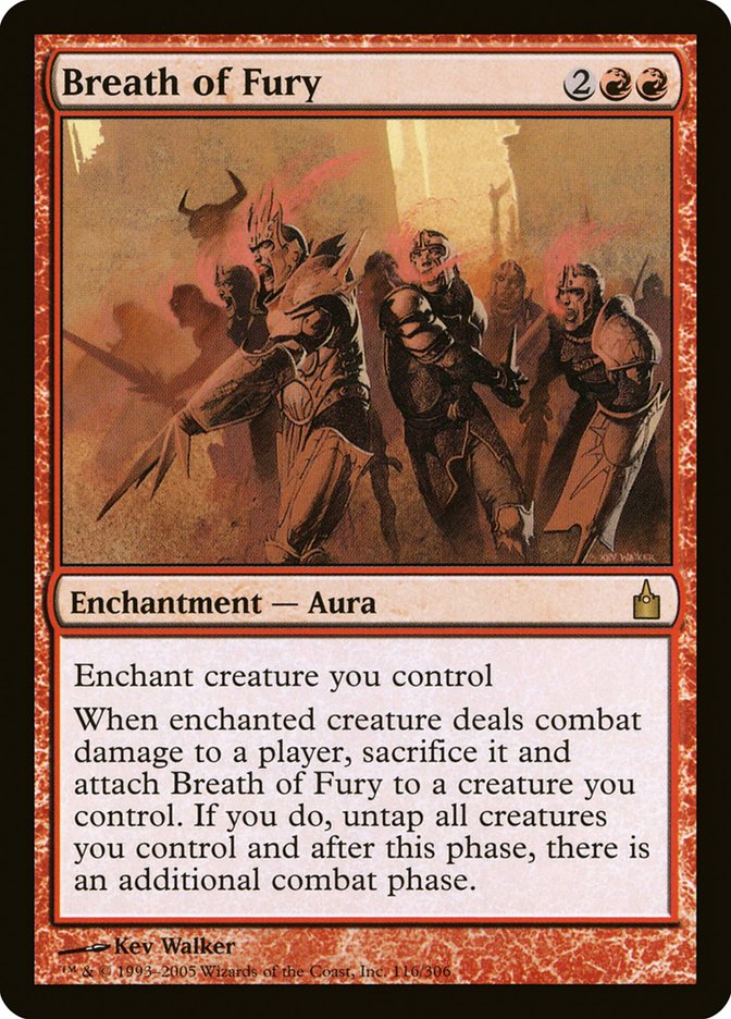 Breath of Fury [Ravnica: City of Guilds] MTG Single Magic: The Gathering    | Red Claw Gaming