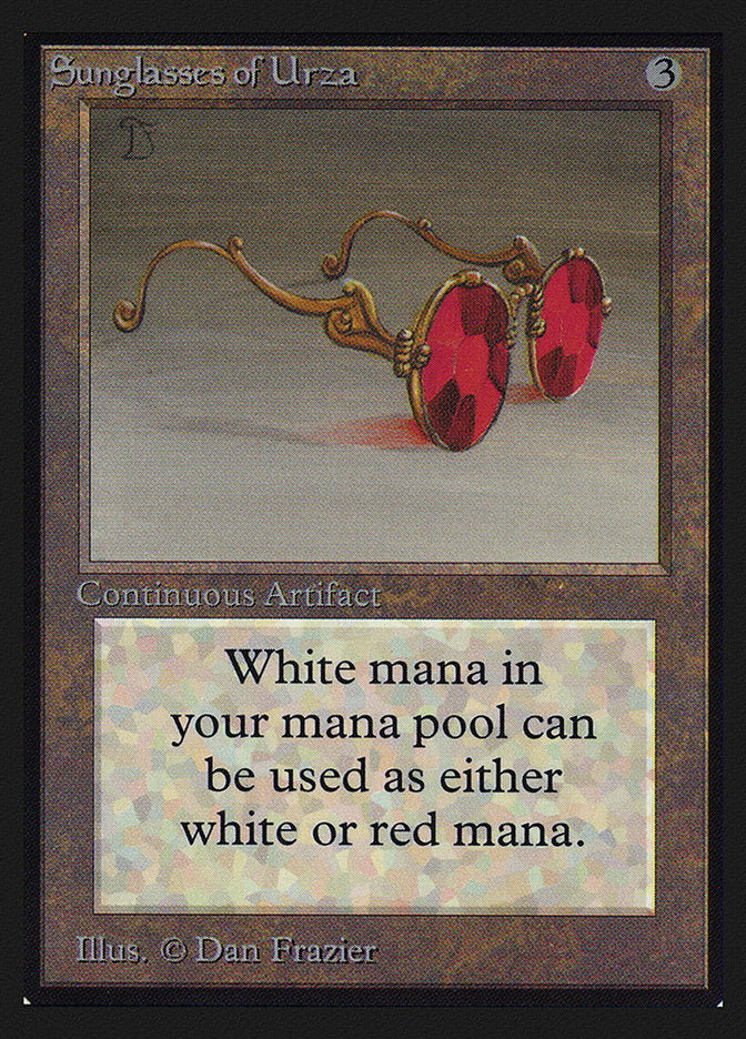Sunglasses of Urza [Collectors' Edition] MTG Single Magic: The Gathering    | Red Claw Gaming