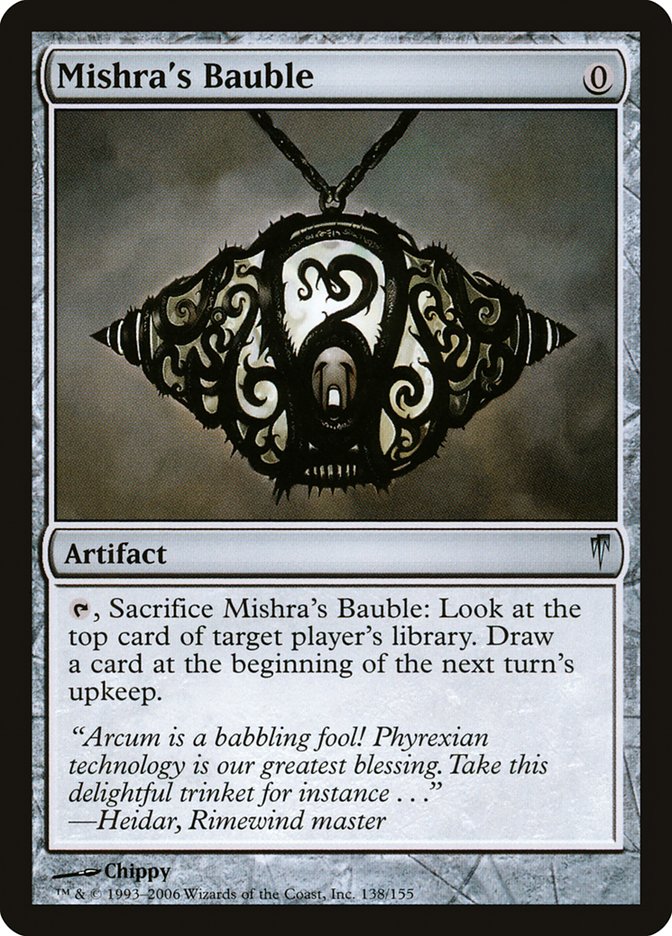 Mishra's Bauble [Coldsnap] MTG Single Magic: The Gathering    | Red Claw Gaming