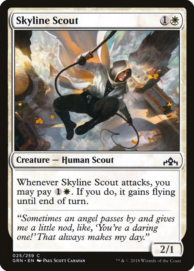 Skyline Scout [Guilds of Ravnica] MTG Single Magic: The Gathering    | Red Claw Gaming
