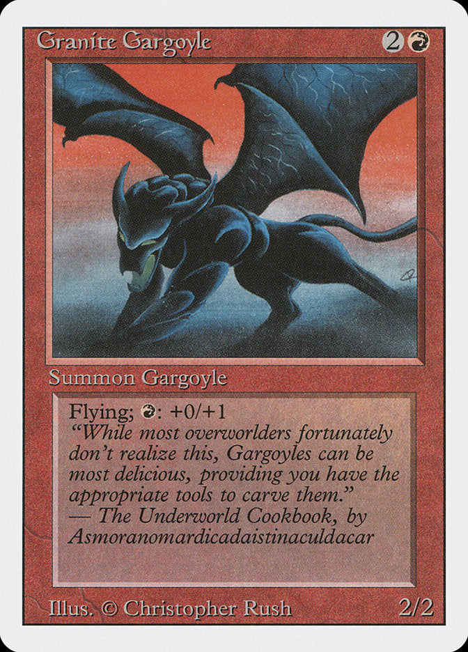 Granite Gargoyle [Revised Edition] MTG Single Magic: The Gathering    | Red Claw Gaming