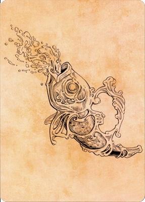 Decanter of Endless Water Art Card [Commander Legends: Battle for Baldur's Gate Art Series] MTG Single Magic: The Gathering    | Red Claw Gaming