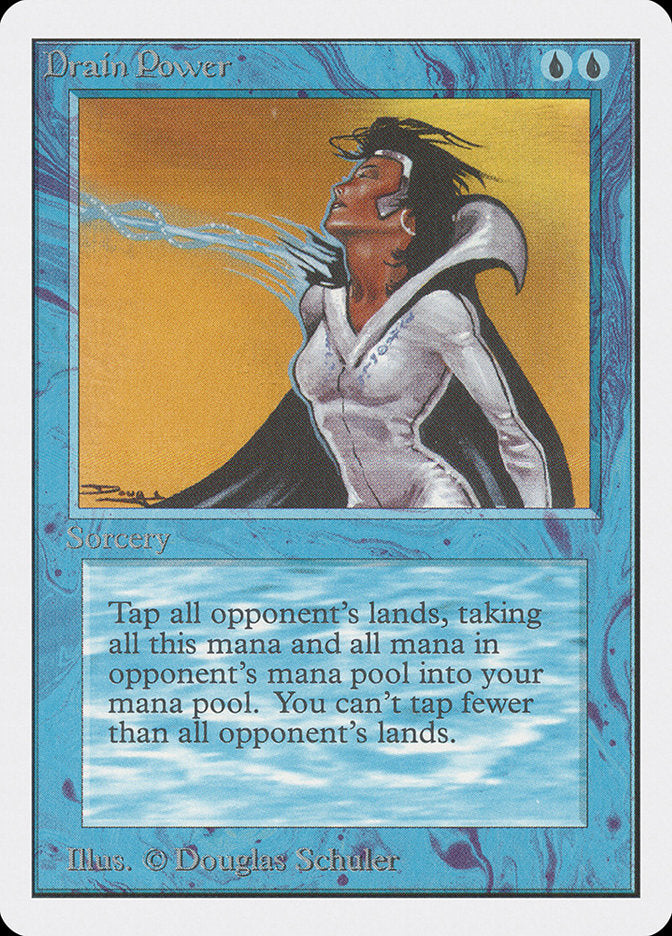 Drain Power [Unlimited Edition] MTG Single Magic: The Gathering    | Red Claw Gaming