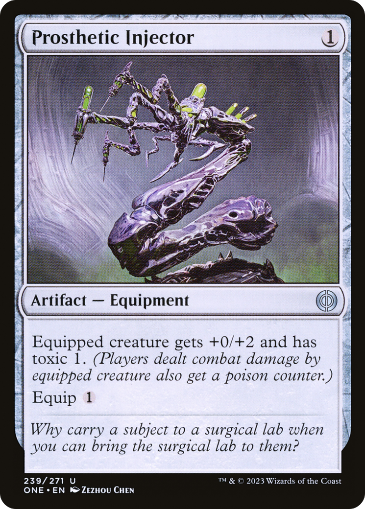 Prosthetic Injector [Phyrexia: All Will Be One] MTG Single Magic: The Gathering    | Red Claw Gaming