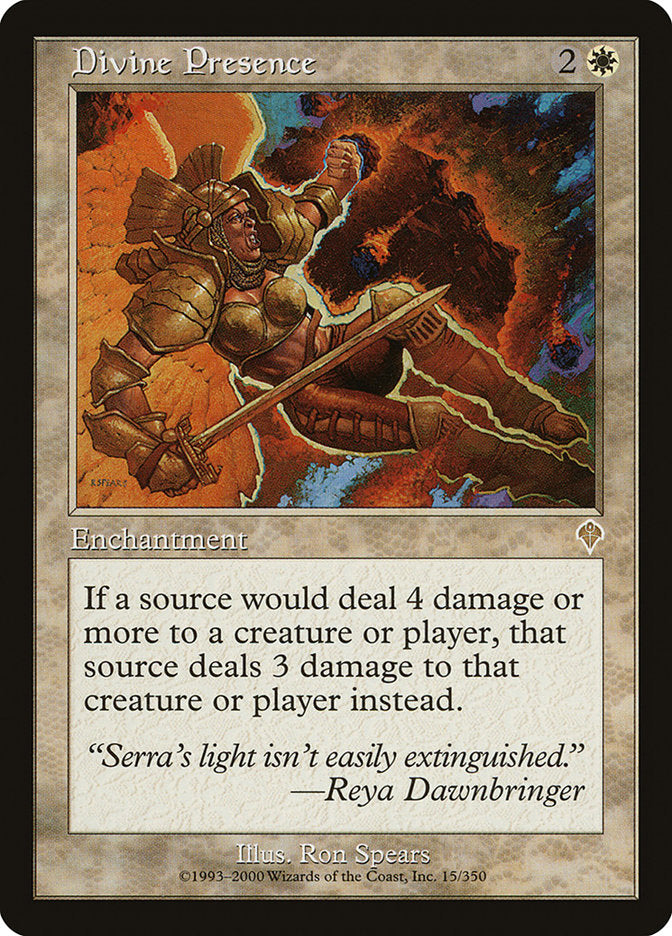 Divine Presence [Invasion] MTG Single Magic: The Gathering    | Red Claw Gaming
