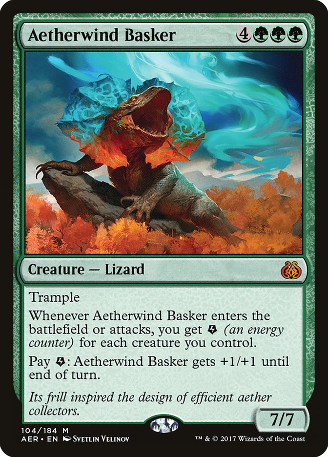 Aetherwind Basker [Aether Revolt] MTG Single Magic: The Gathering    | Red Claw Gaming