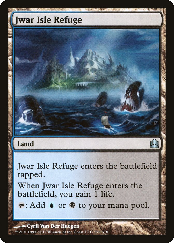Jwar Isle Refuge [Commander 2011] MTG Single Magic: The Gathering    | Red Claw Gaming