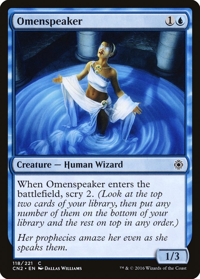 Omenspeaker [Conspiracy: Take the Crown] MTG Single Magic: The Gathering    | Red Claw Gaming