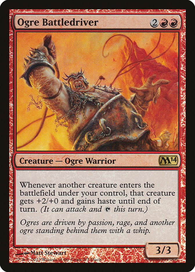 Ogre Battledriver (Duels of the Planeswalkers Promos) [Duels of the Planeswalkers Promos 2013] MTG Single Magic: The Gathering    | Red Claw Gaming