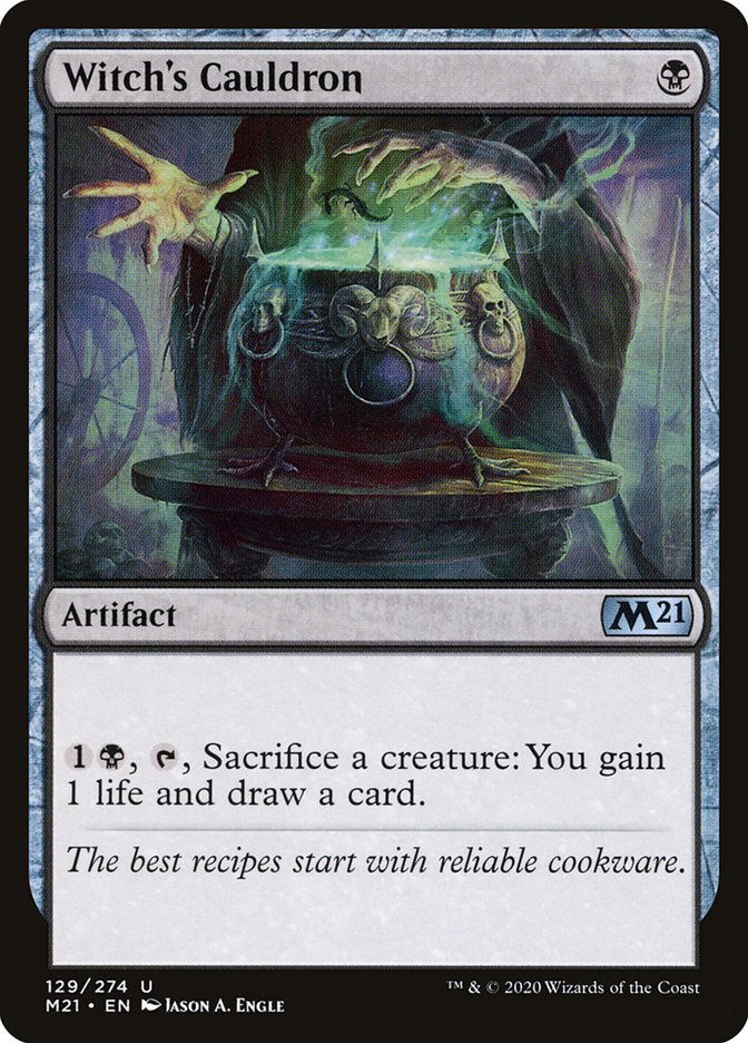 Witch's Cauldron [Core Set 2021] MTG Single Magic: The Gathering    | Red Claw Gaming