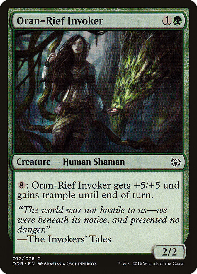 Oran-Rief Invoker [Duel Decks: Nissa vs. Ob Nixilis] MTG Single Magic: The Gathering    | Red Claw Gaming