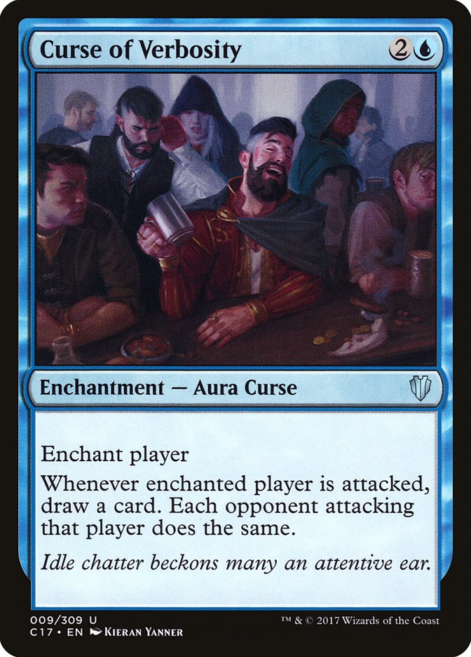 Curse of Verbosity [Commander 2017] MTG Single Magic: The Gathering    | Red Claw Gaming