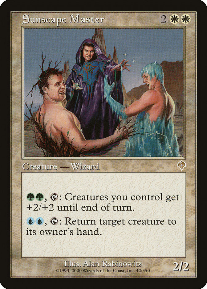 Sunscape Master [Invasion] MTG Single Magic: The Gathering    | Red Claw Gaming