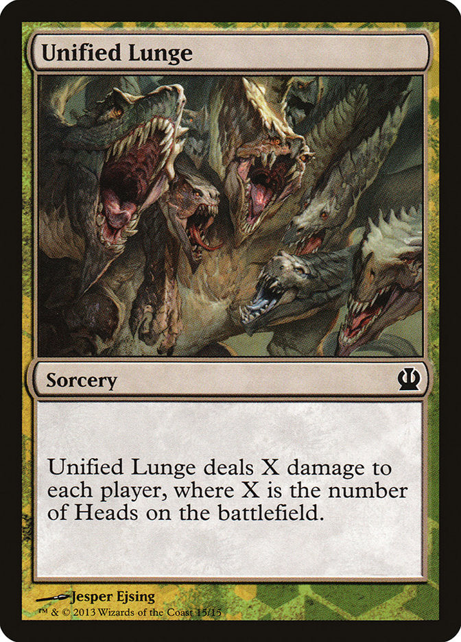 Unified Lunge [Theros Face the Hydra] MTG Single Magic: The Gathering    | Red Claw Gaming