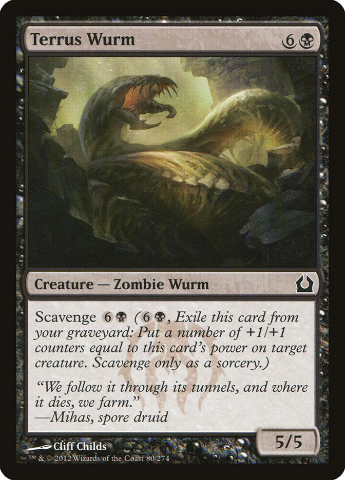 Terrus Wurm [Return to Ravnica] MTG Single Magic: The Gathering    | Red Claw Gaming