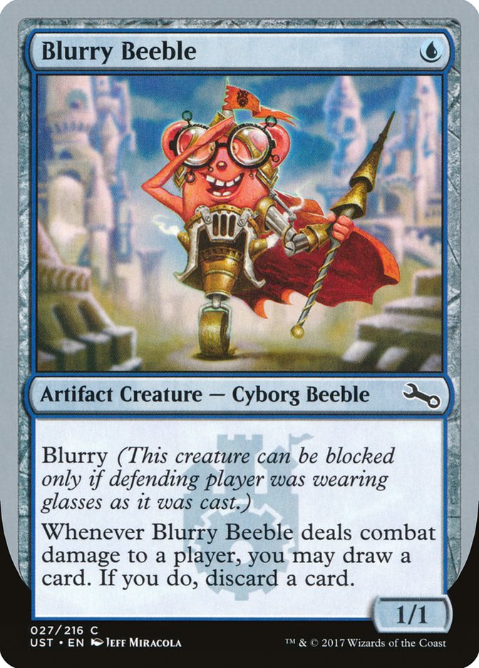 Blurry Beeble [Unstable] MTG Single Magic: The Gathering    | Red Claw Gaming