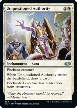 Unquestioned Authority [Jumpstart 2022] MTG Single Magic: The Gathering    | Red Claw Gaming