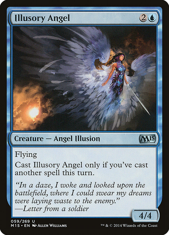 Illusory Angel [Magic 2015] MTG Single Magic: The Gathering    | Red Claw Gaming