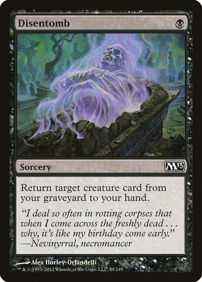 Disentomb [Magic 2013] MTG Single Magic: The Gathering    | Red Claw Gaming