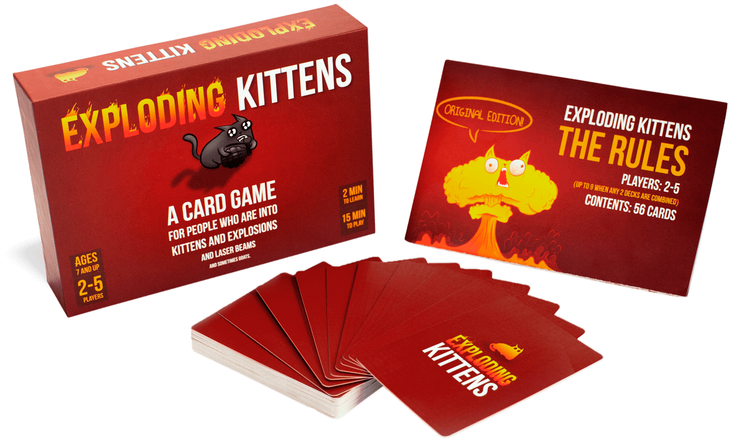 Exploding Kittens - Party Pack Edition Board Games Exploding Kittens    | Red Claw Gaming