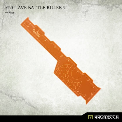 Enclave Battle Ruler 9" [Orange] Minatures Kromlech    | Red Claw Gaming