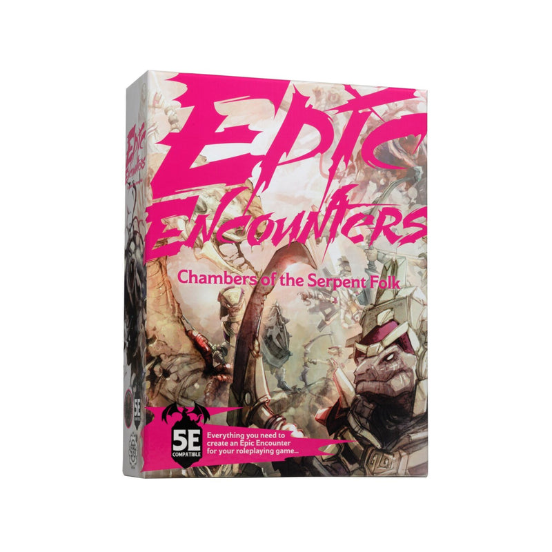 Epic Encounters: Chambers of the Serpent Folk Role Playing Universal DIstribution    | Red Claw Gaming