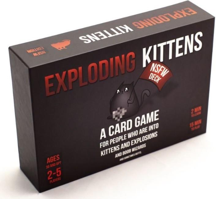 Exploding Kittens NSFW Edition Board Game Exploding Kittens    | Red Claw Gaming