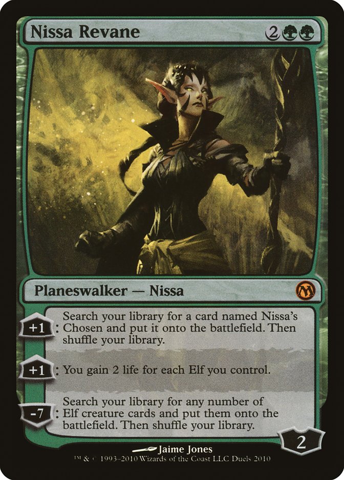 Nissa Revane (Duels of the Planeswalkers Promos) [Duels of the Planeswalkers Promos 2010] MTG Single Magic: The Gathering    | Red Claw Gaming