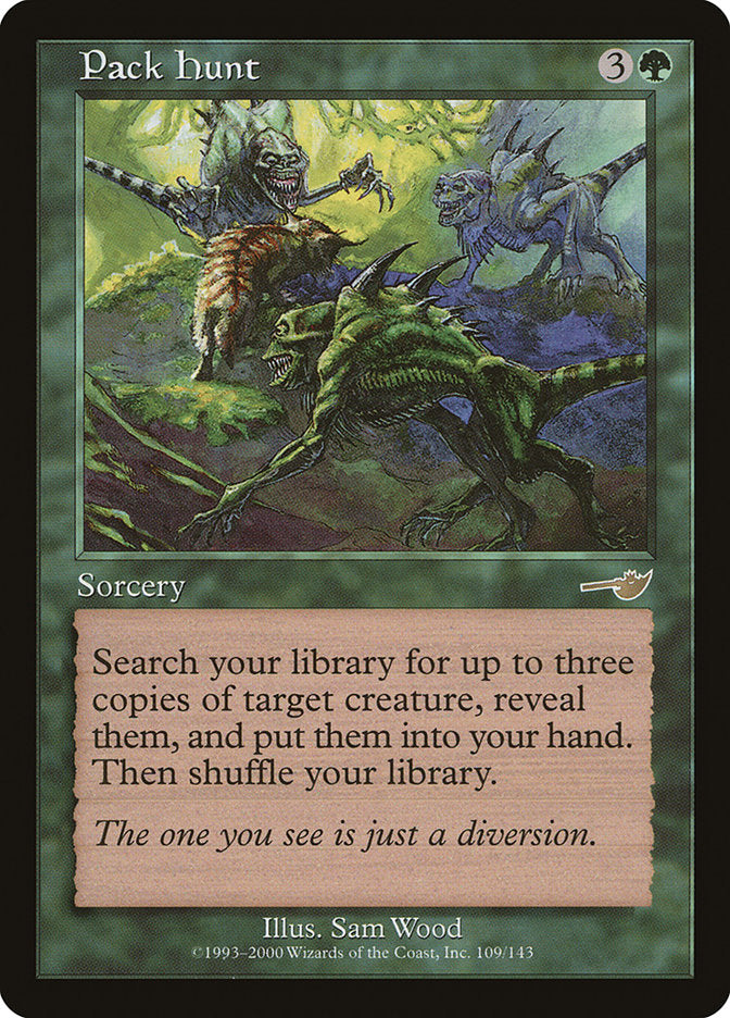 Pack Hunt [Nemesis] MTG Single Magic: The Gathering    | Red Claw Gaming