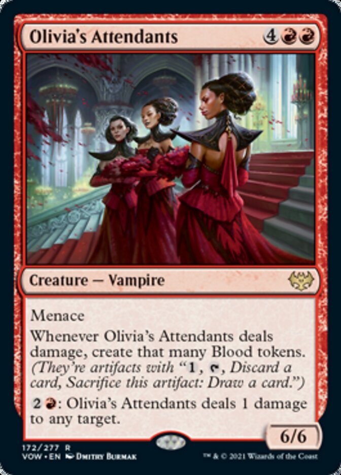 Olivia's Attendants [Innistrad: Crimson Vow] MTG Single Magic: The Gathering    | Red Claw Gaming