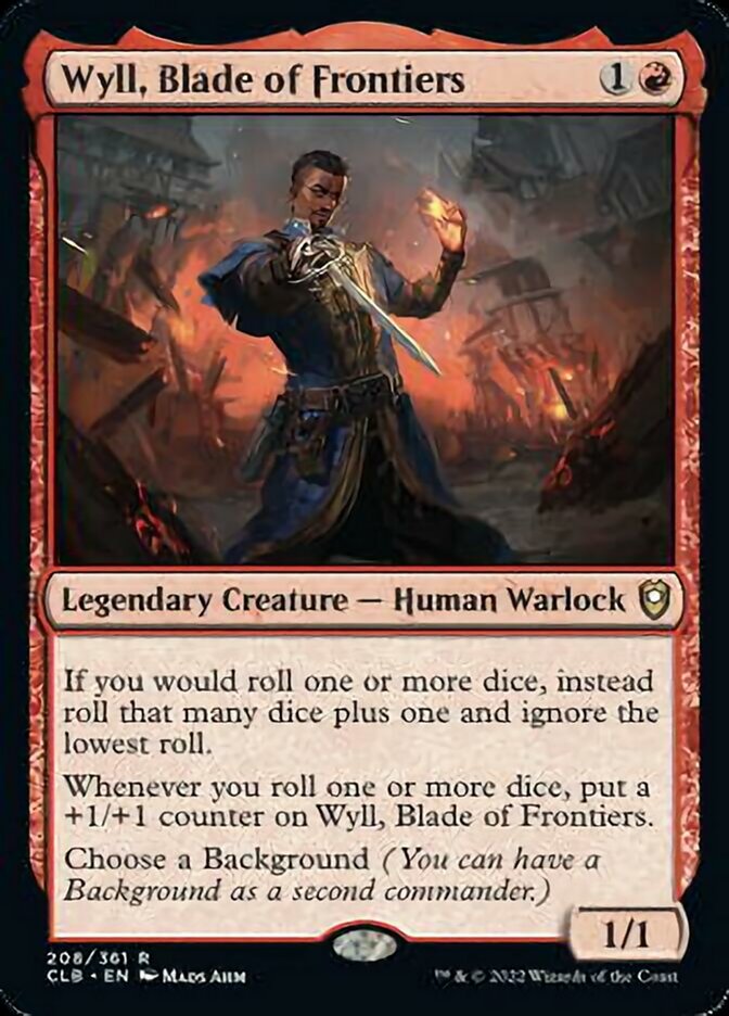 Wyll, Blade of Frontiers [Commander Legends: Battle for Baldur's Gate] MTG Single Magic: The Gathering    | Red Claw Gaming