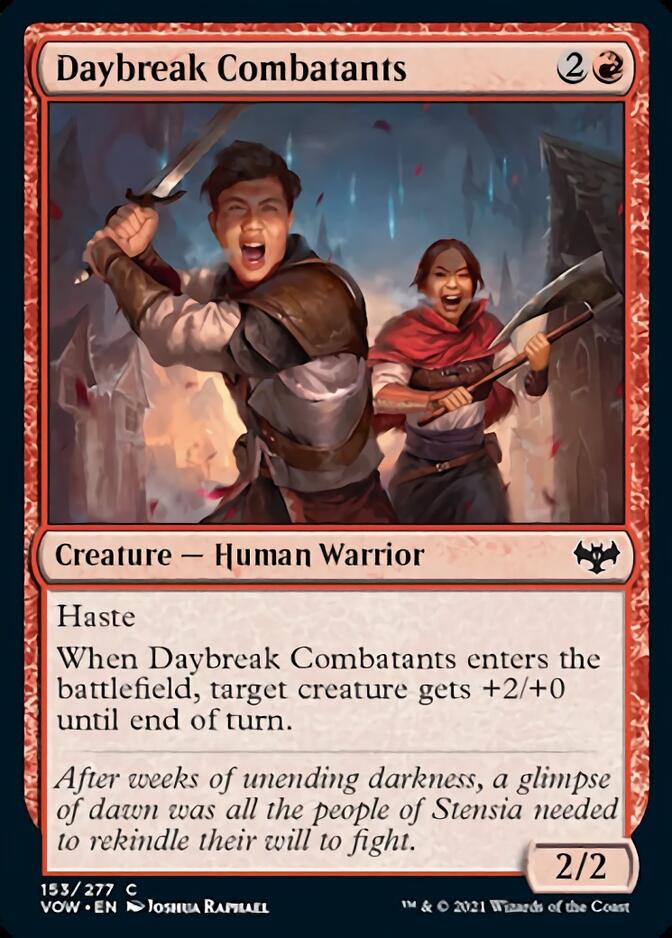 Daybreak Combatants [Innistrad: Crimson Vow] MTG Single Magic: The Gathering    | Red Claw Gaming