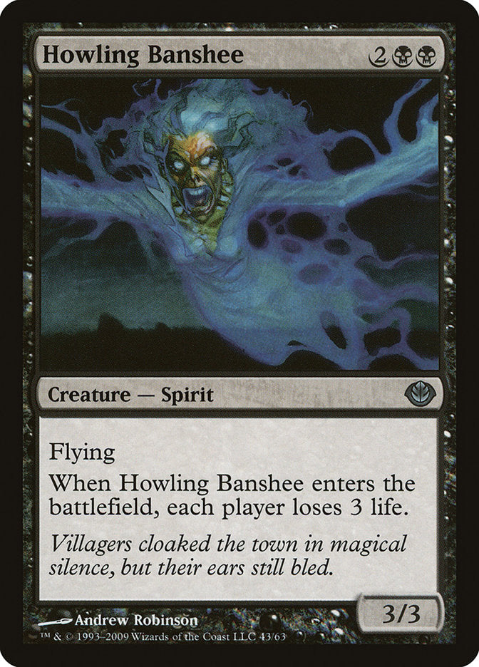 Howling Banshee [Duel Decks: Garruk vs. Liliana] MTG Single Magic: The Gathering    | Red Claw Gaming