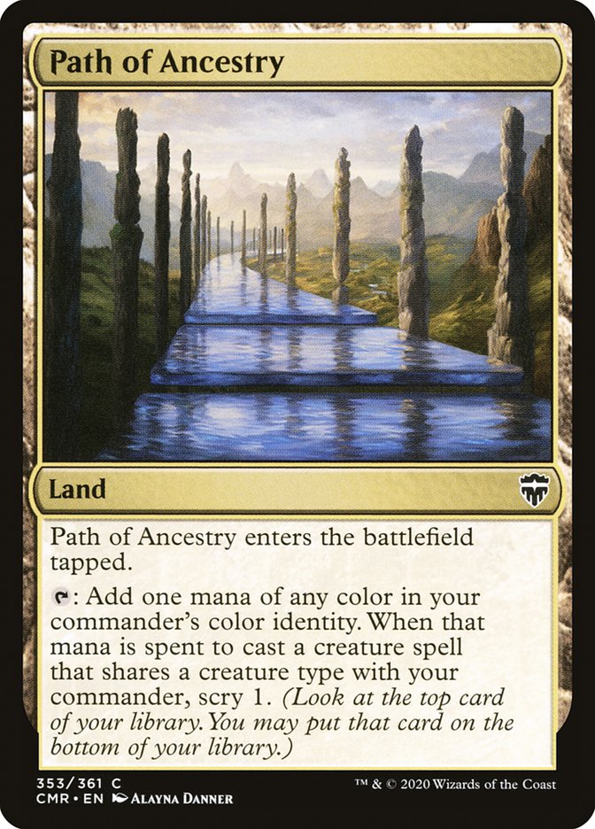 Path of Ancestry [Commander Legends] MTG Single Magic: The Gathering    | Red Claw Gaming