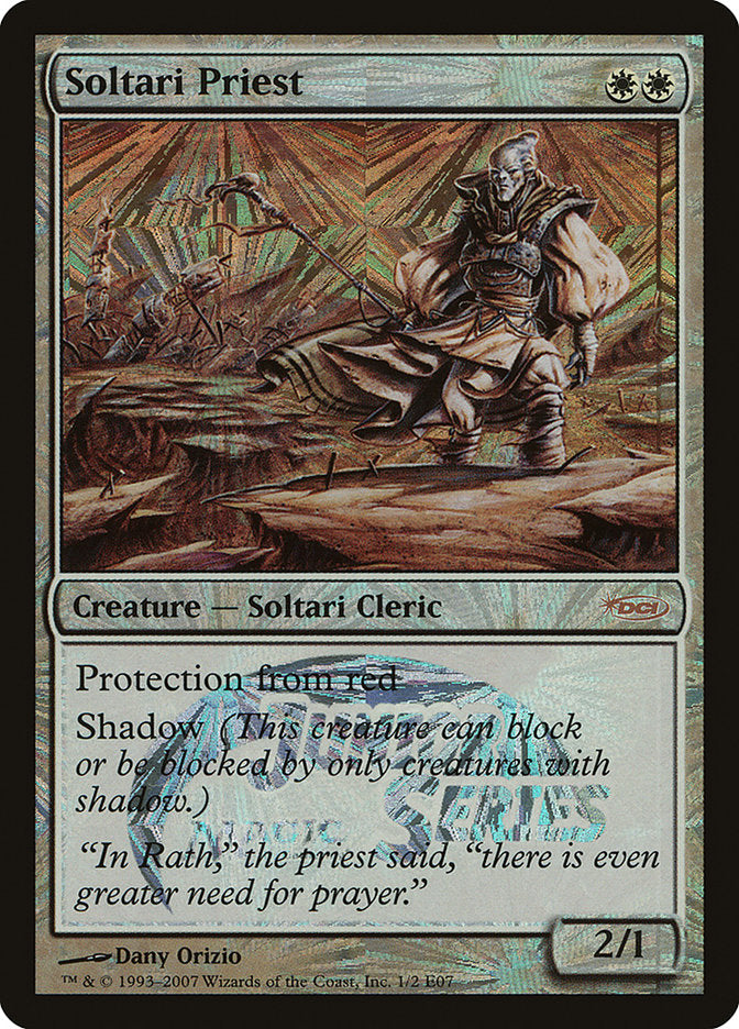 Soltari Priest [Junior Series Europe] MTG Single Magic: The Gathering    | Red Claw Gaming
