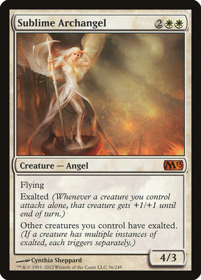 Sublime Archangel [Magic 2013] MTG Single Magic: The Gathering    | Red Claw Gaming
