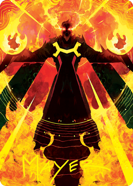 Urza's Rage Art Card (Gold-Stamped Signature) [Strixhaven: School of Mages Art Series] MTG Single Magic: The Gathering    | Red Claw Gaming