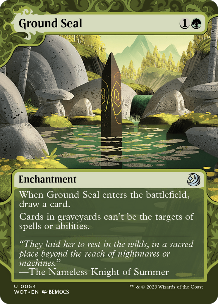 Ground Seal [Wilds of Eldraine: Enchanting Tales] MTG Single Magic: The Gathering    | Red Claw Gaming