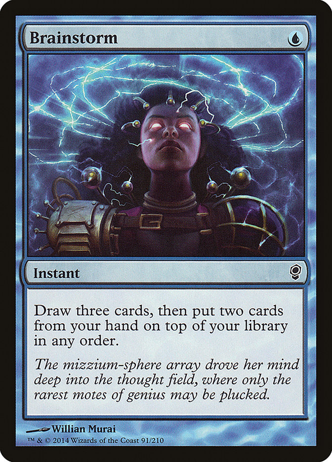 Brainstorm [Conspiracy] MTG Single Magic: The Gathering    | Red Claw Gaming