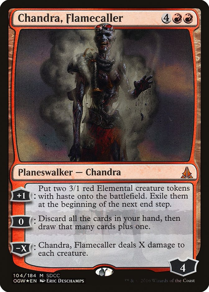 Chandra, Flamecaller [San Diego Comic-Con 2016] MTG Single Magic: The Gathering    | Red Claw Gaming