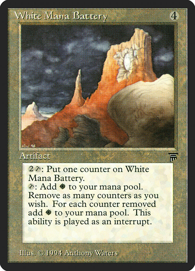 White Mana Battery [Legends] MTG Single Magic: The Gathering    | Red Claw Gaming
