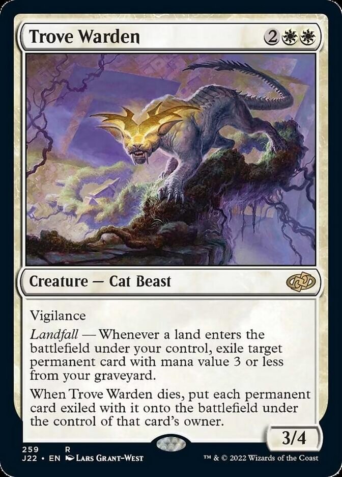 Trove Warden [Jumpstart 2022] MTG Single Magic: The Gathering    | Red Claw Gaming