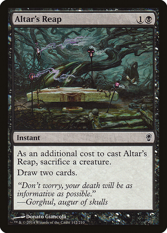 Altar's Reap [Conspiracy] MTG Single Magic: The Gathering    | Red Claw Gaming