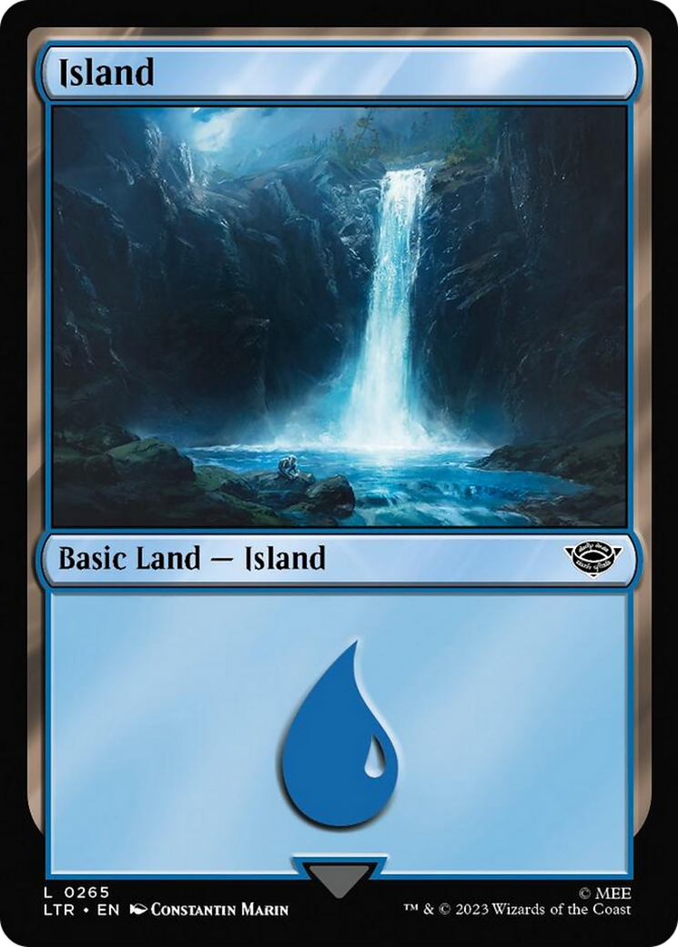 Island (265) [The Lord of the Rings: Tales of Middle-Earth] MTG Single Magic: The Gathering    | Red Claw Gaming