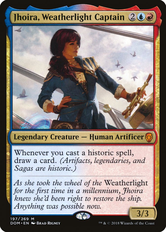 Jhoira, Weatherlight Captain [Dominaria] MTG Single Magic: The Gathering    | Red Claw Gaming